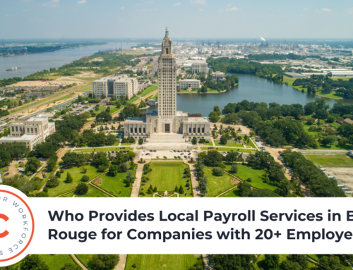 Who Provides Local Payroll Services in Baton Rouge for Companies with 20+ Employees?